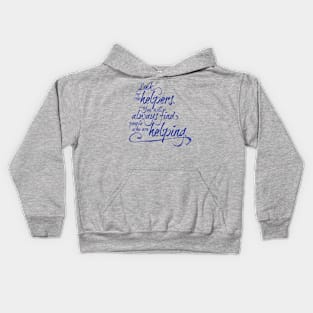 Rogers' Army -Blue Kids Hoodie